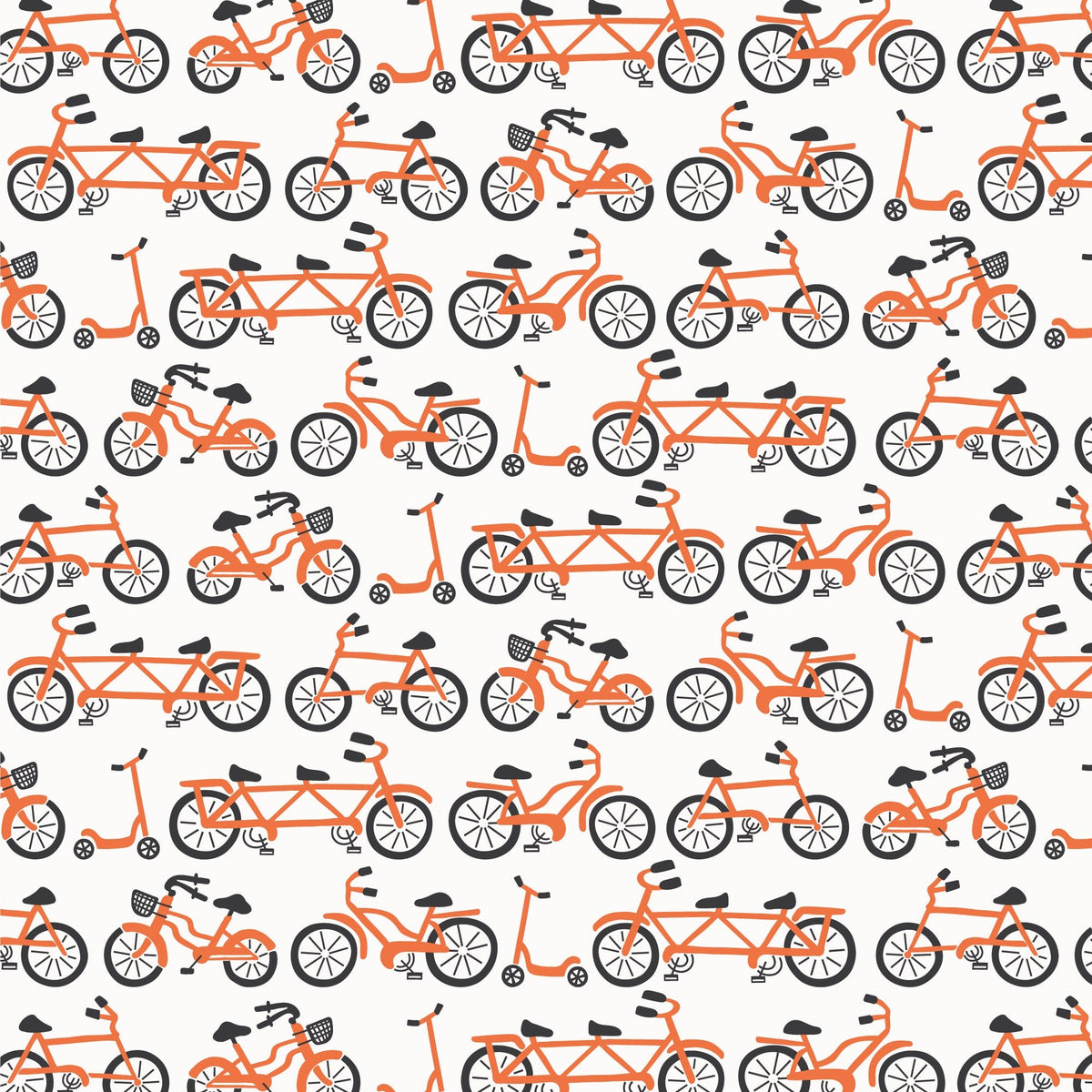Baby Tank Top - Bikes Orange