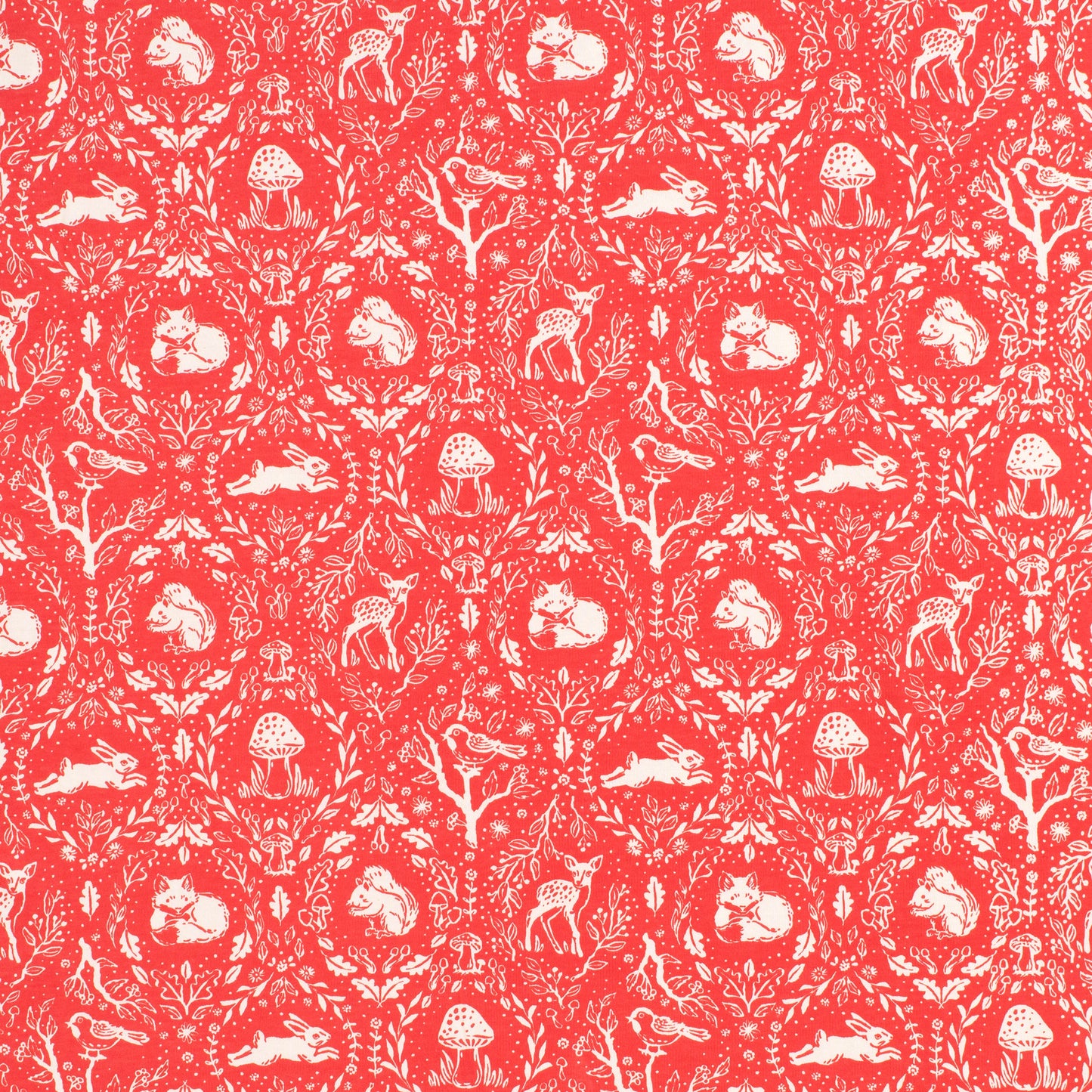 Sweatshirt - Animal Tapestry Red