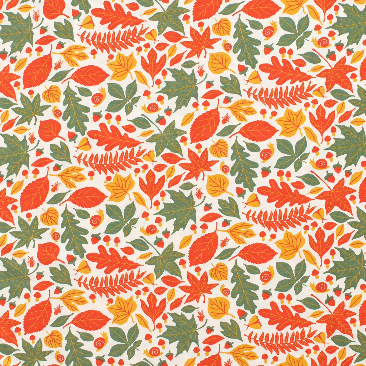 Leggings - Leaves Yellow & Green