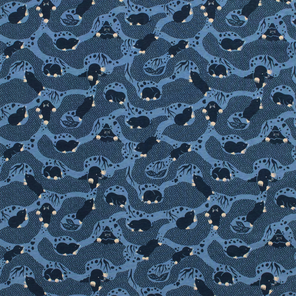 Hoodie - Moles Blue