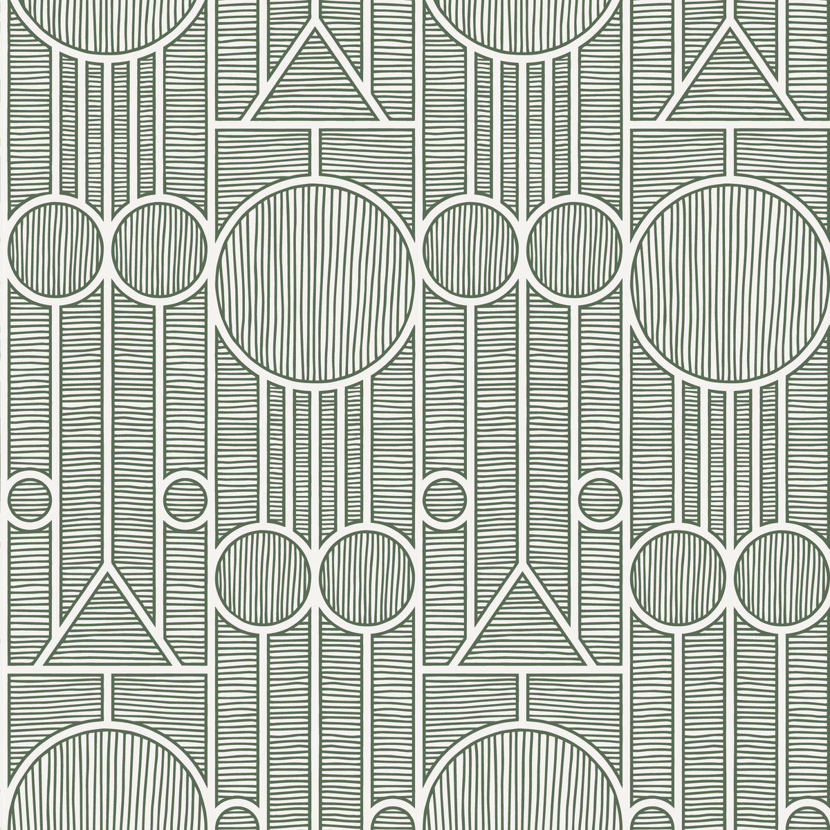 Wallpaper - Vienna Green