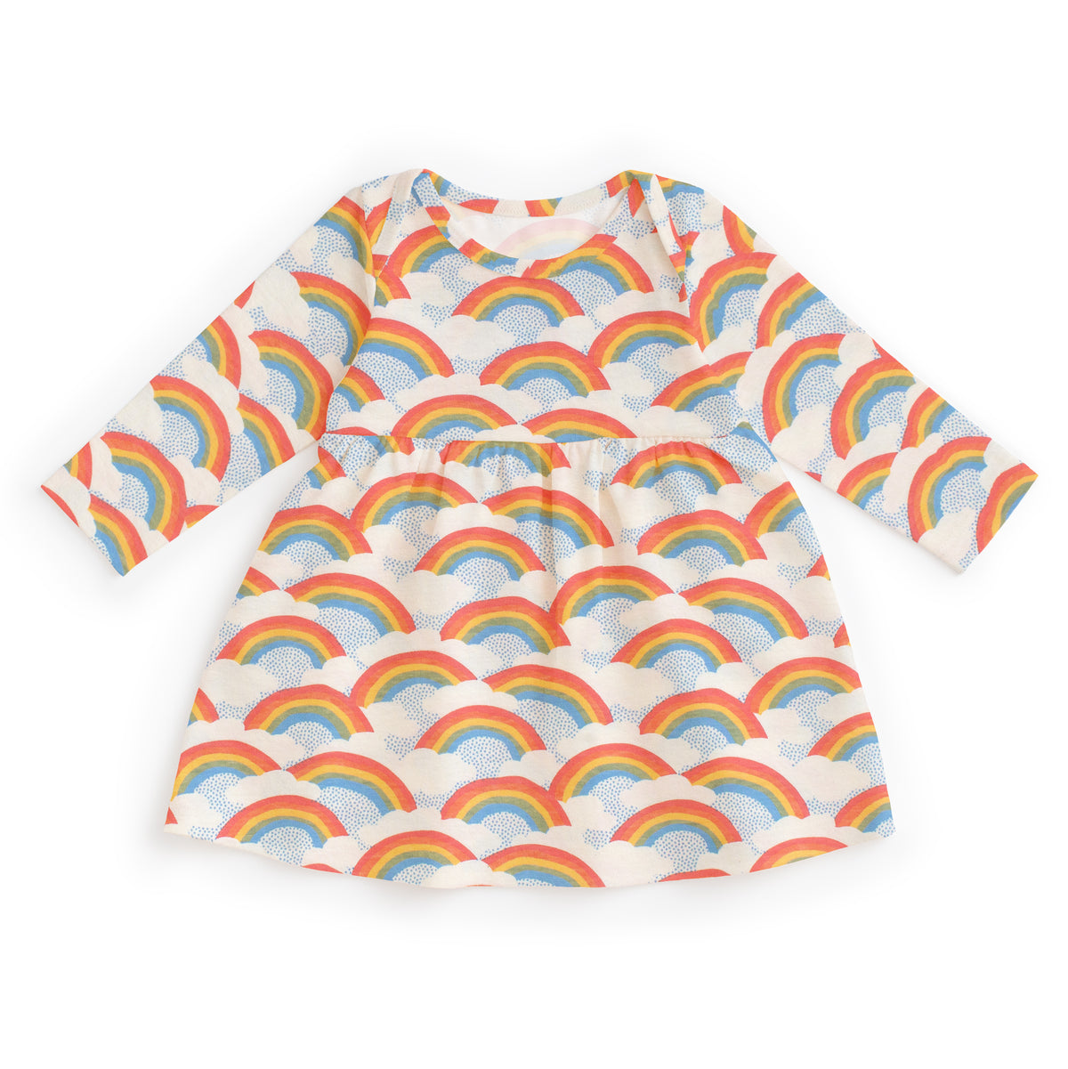 Lausanne Baby Dress - Rainbows