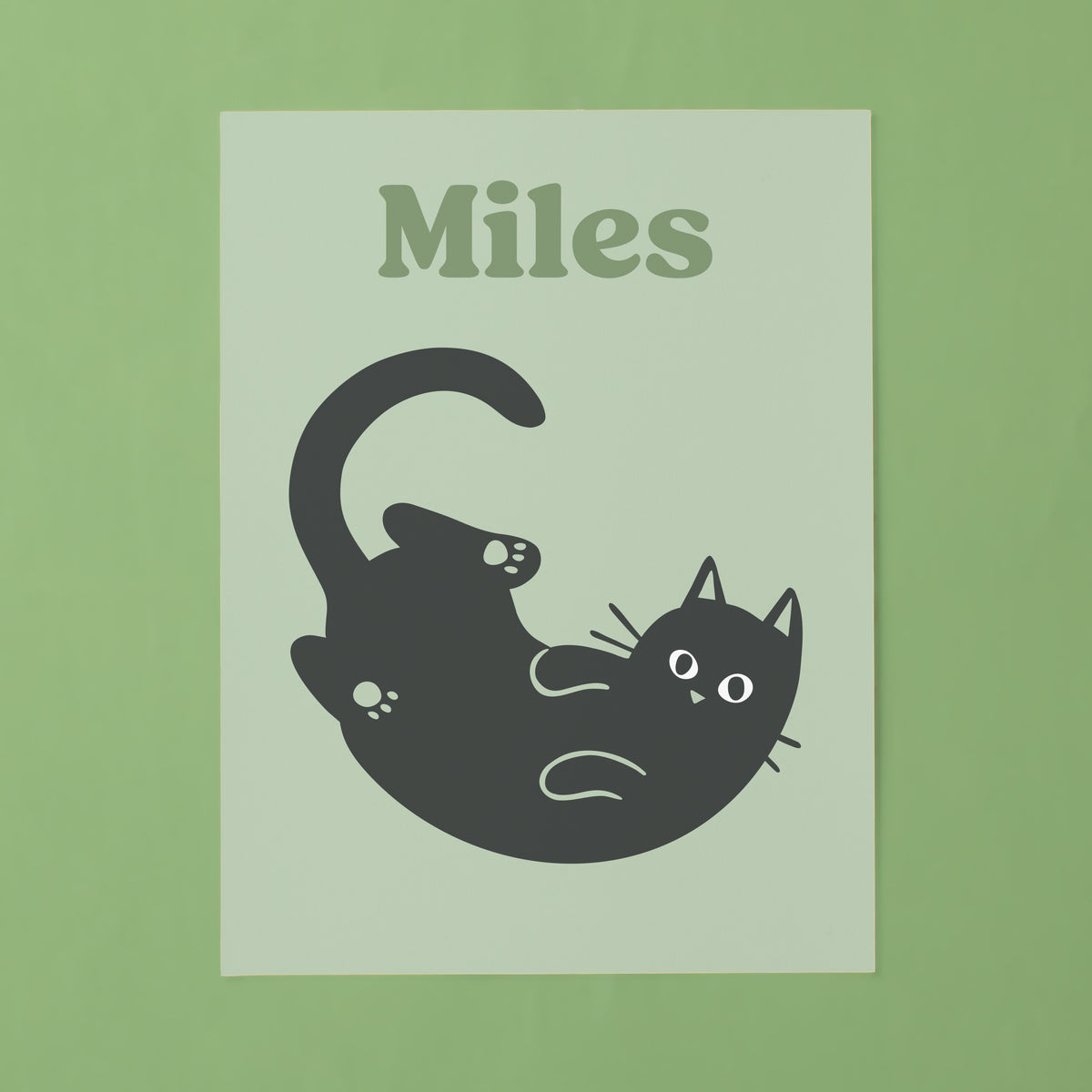 Customized Wall Art - Cat