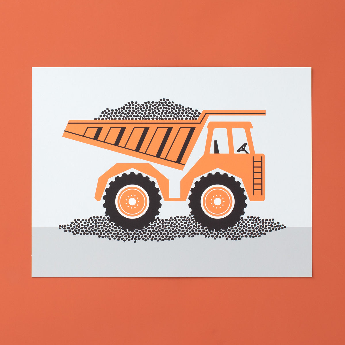 Wall Art - Dump Truck