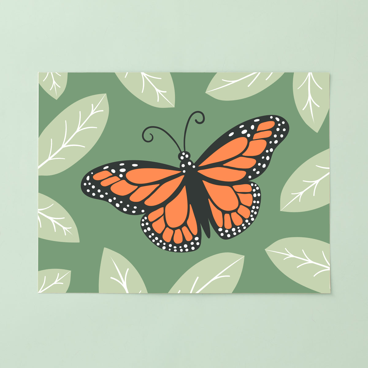 Wall Art - Monarch
