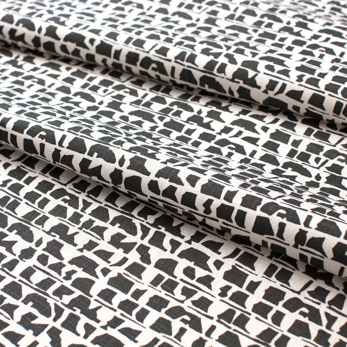 Belgian Linen Pillow Case - Corrugated Charcoal