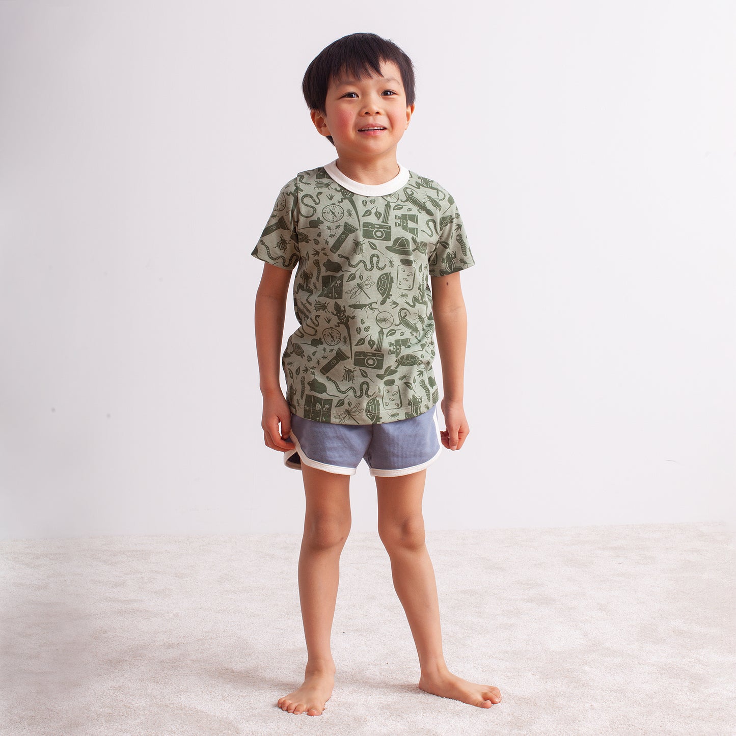 Short-Sleeve Tee - Root Vegetables Natural