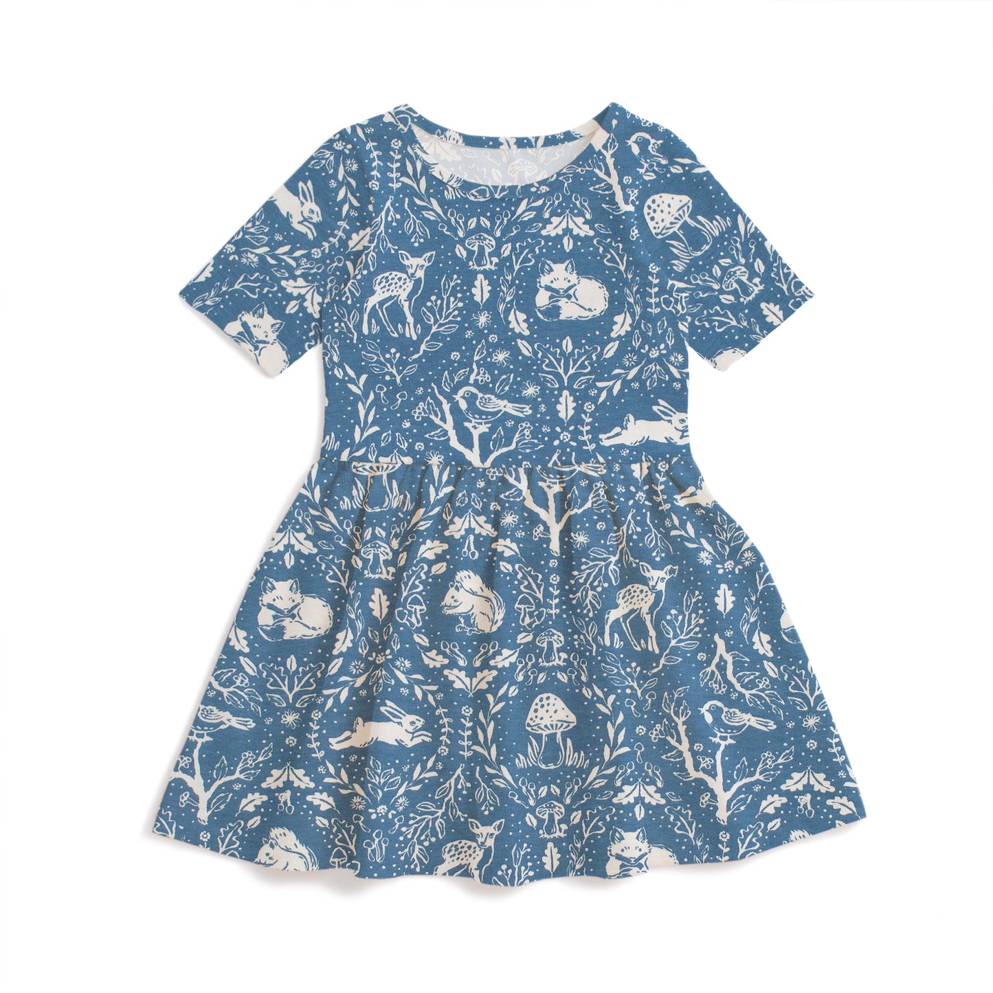 Alberta Dress - Animal Tapestry Blue