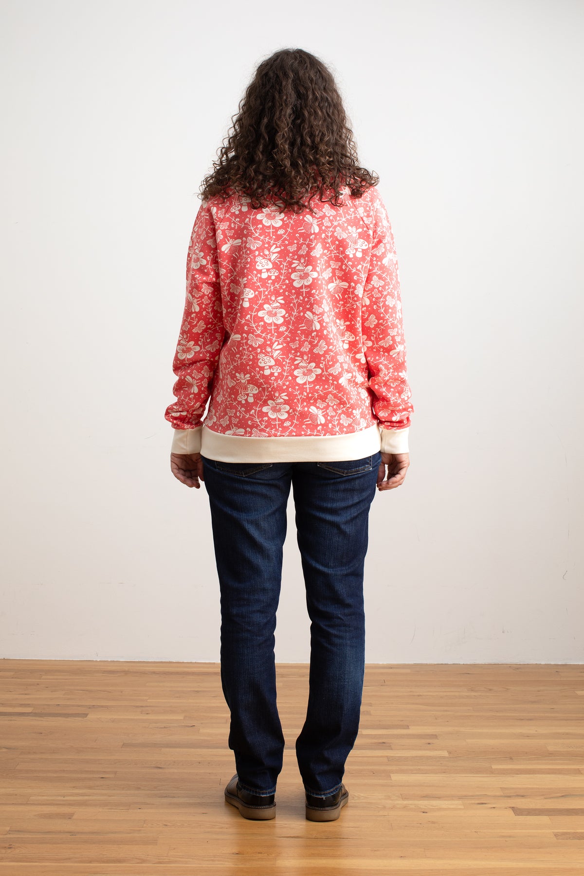 Adult Sweatshirt - Fairies Coral