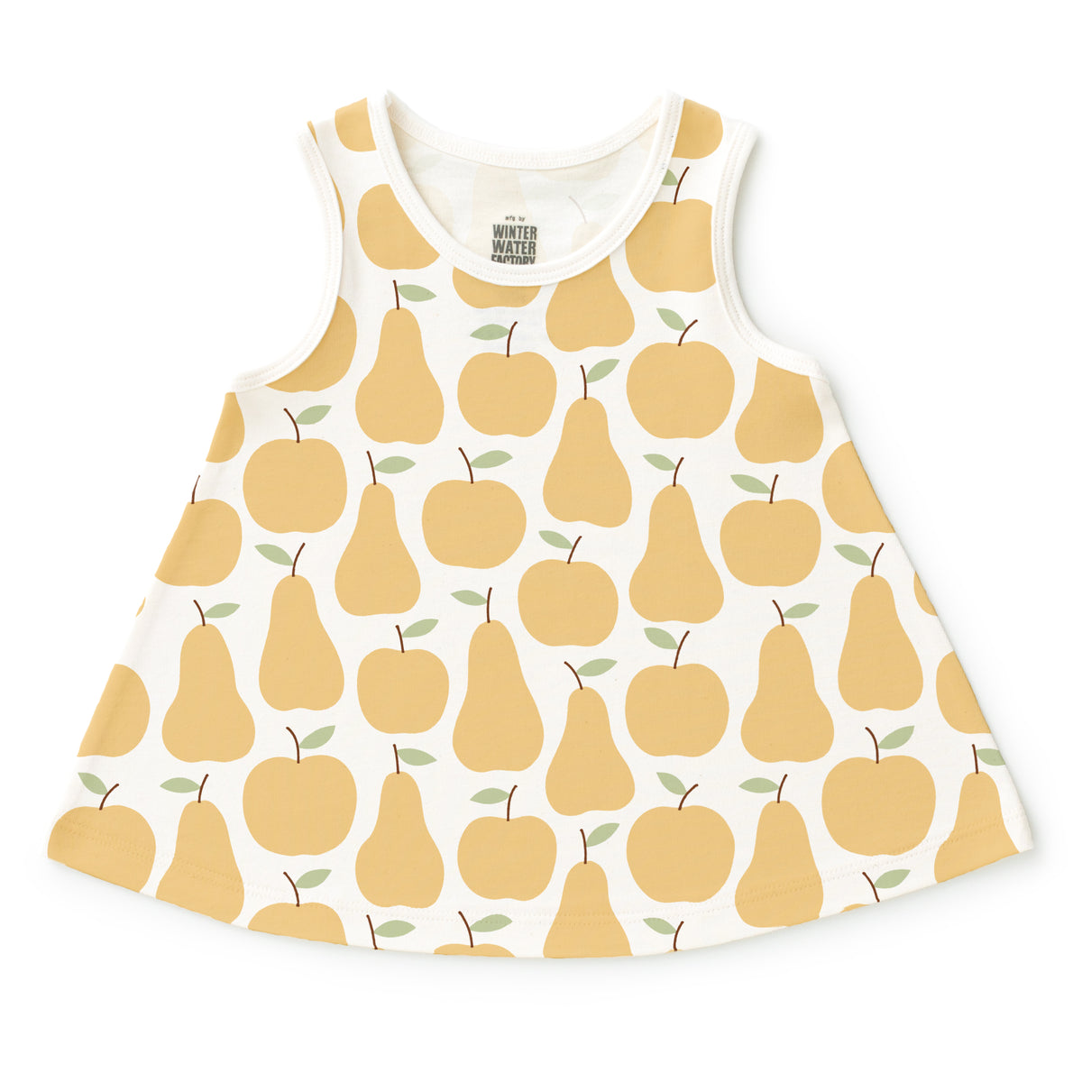 Iris Baby Tunic - Apples & Pears Yellow