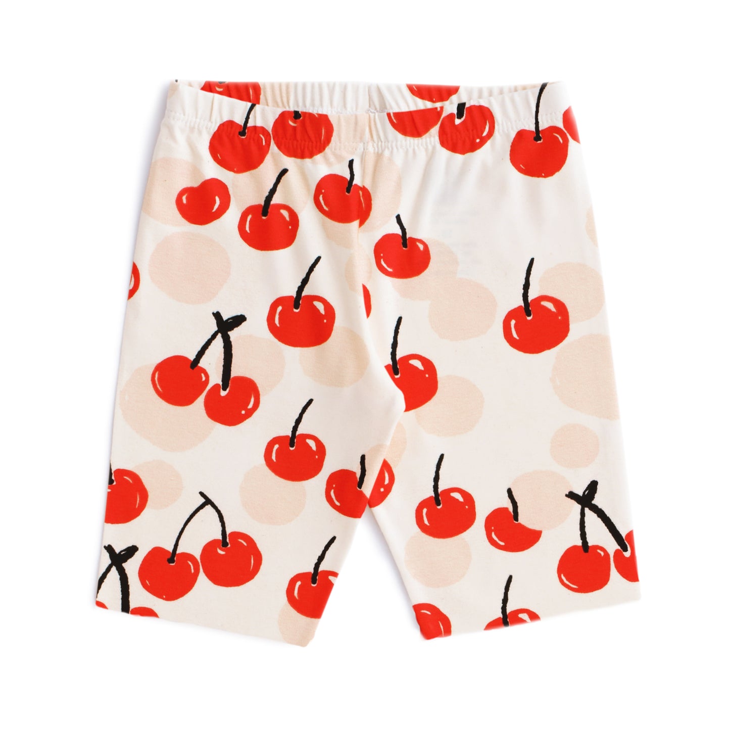 Bike Shorts - Cherries Red