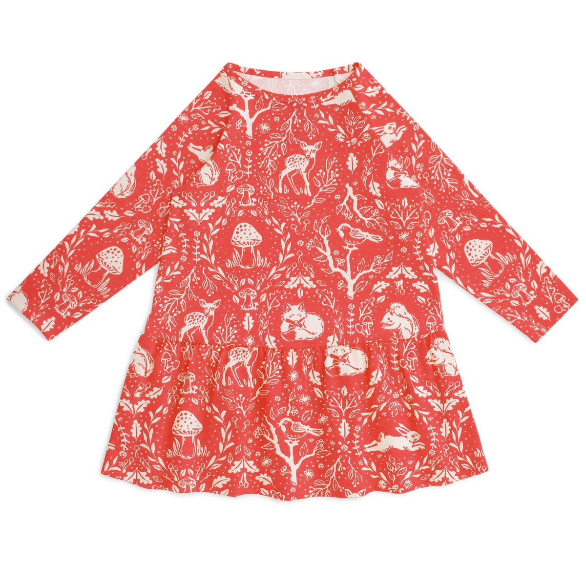Chicago Dress - Animal Tapestry Red