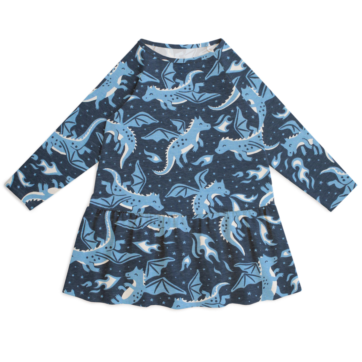 Chicago Dress - Dragons Navy