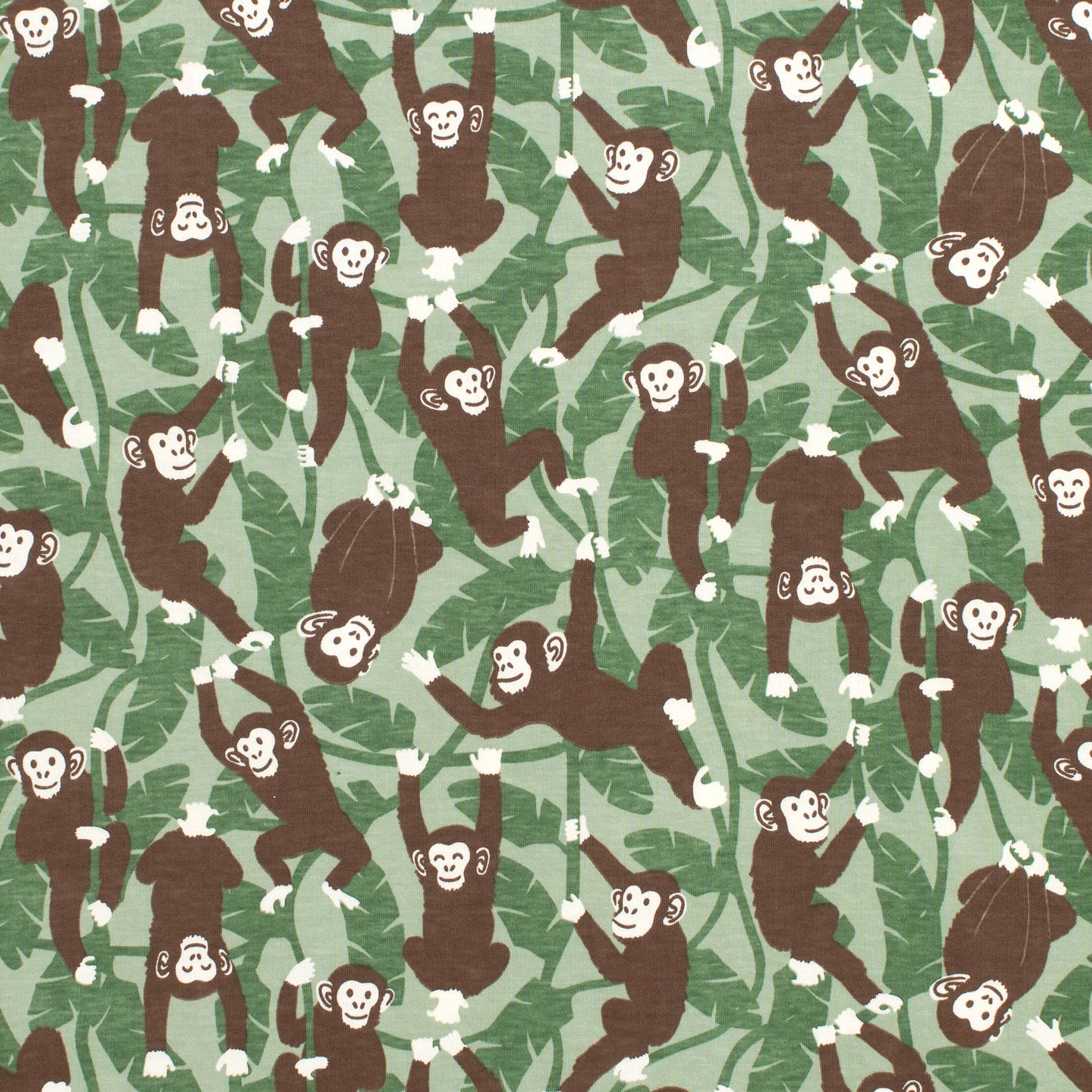 Hoodie - Chimpanzees Green