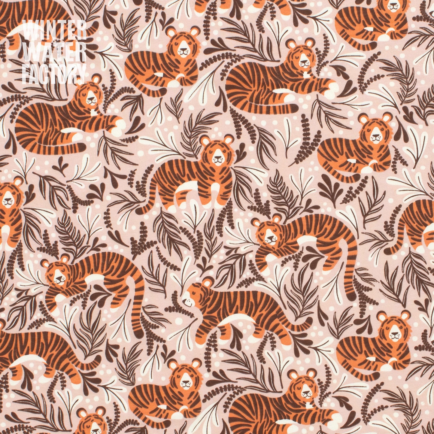 Long-Sleeve Tee - Dreaming Tigers Pink