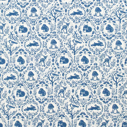 Harem Pants - Animal Tapestry Delft Blue