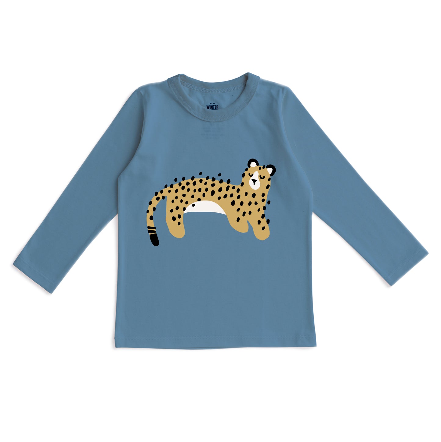 Long-Sleeve GRAPHIC Tee - Wildcat Lake Blue
