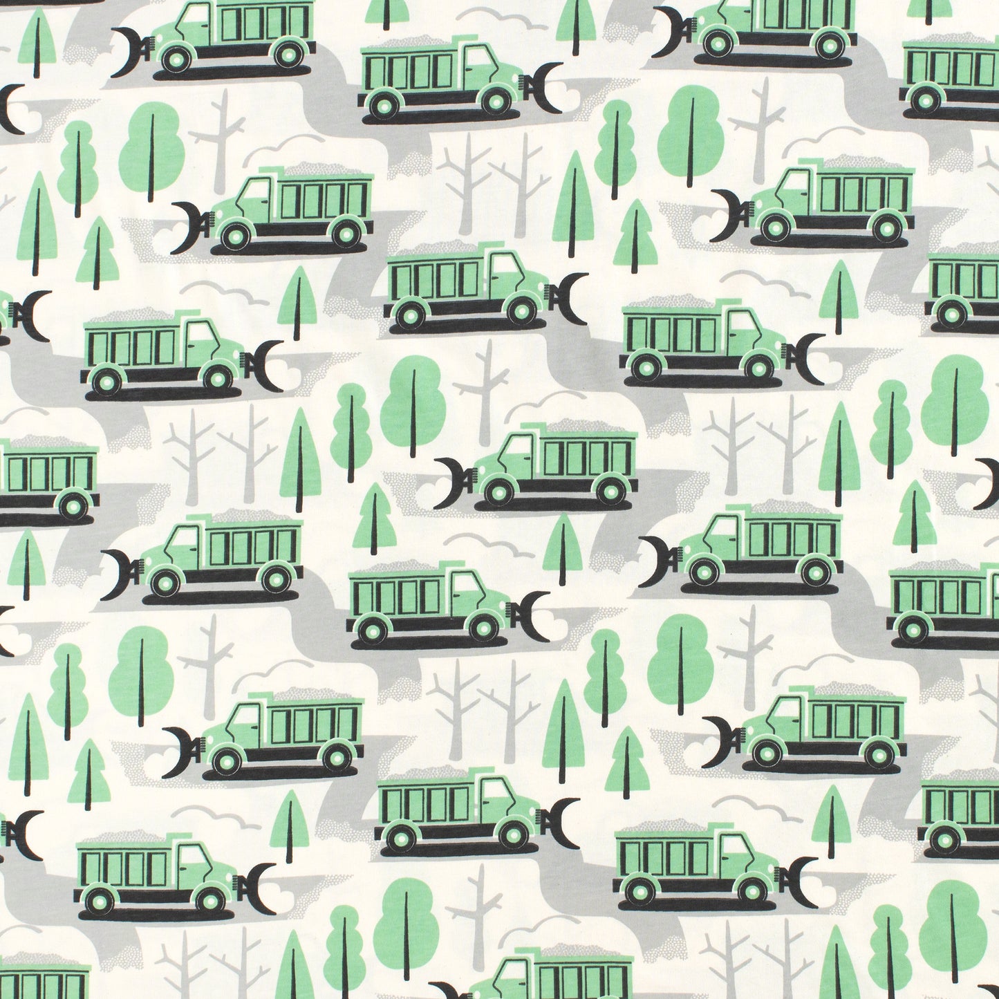 Sweatshirt - Snow Plows Green