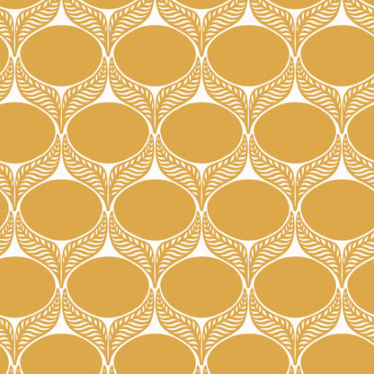Wallpaper - June Leaf Ochre