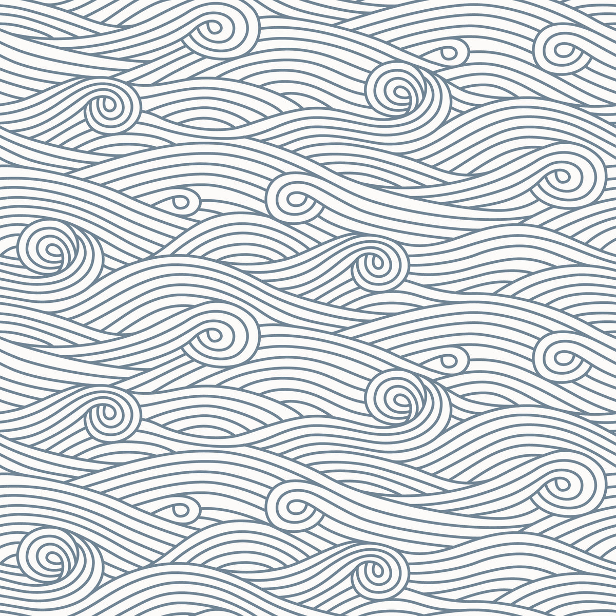 Wallpaper - Ocean Waves Lake Blue