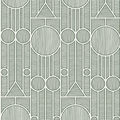 Wallpaper - Vienna Green
