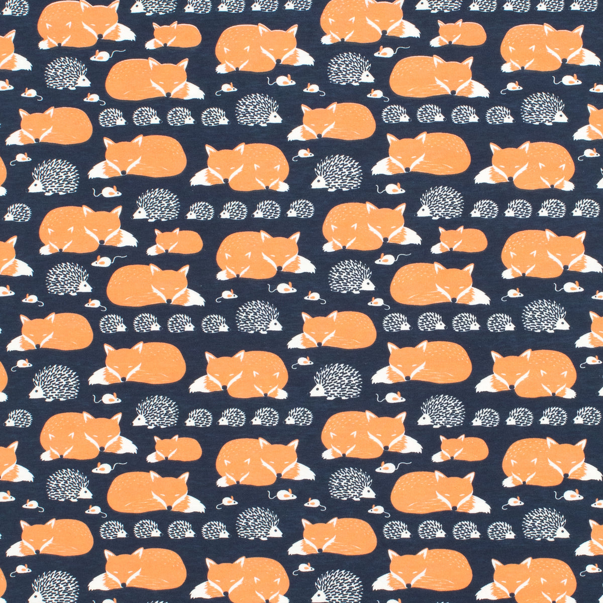 Chicago Dress - Foxes & Hedgehogs Night Sky