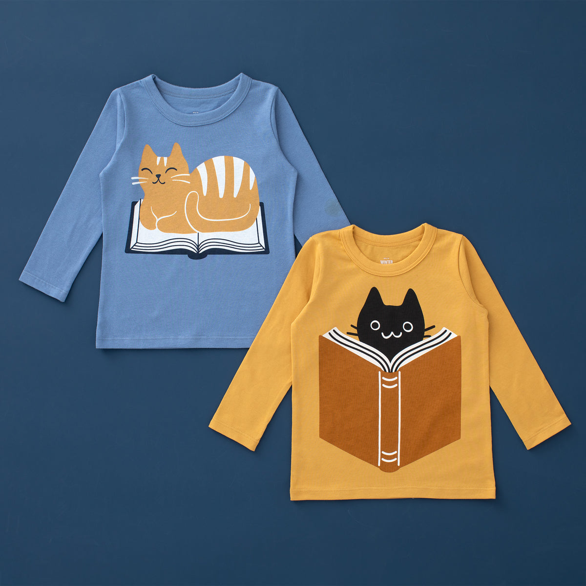Literary Cats Long-Sleeve Tee Bundle