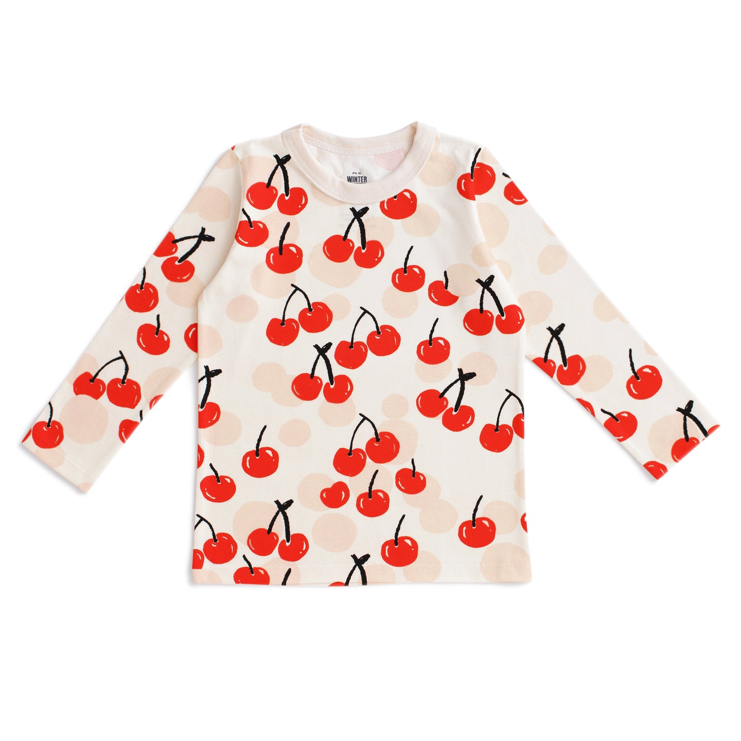 Long-Sleeve Tee - Cherries Red