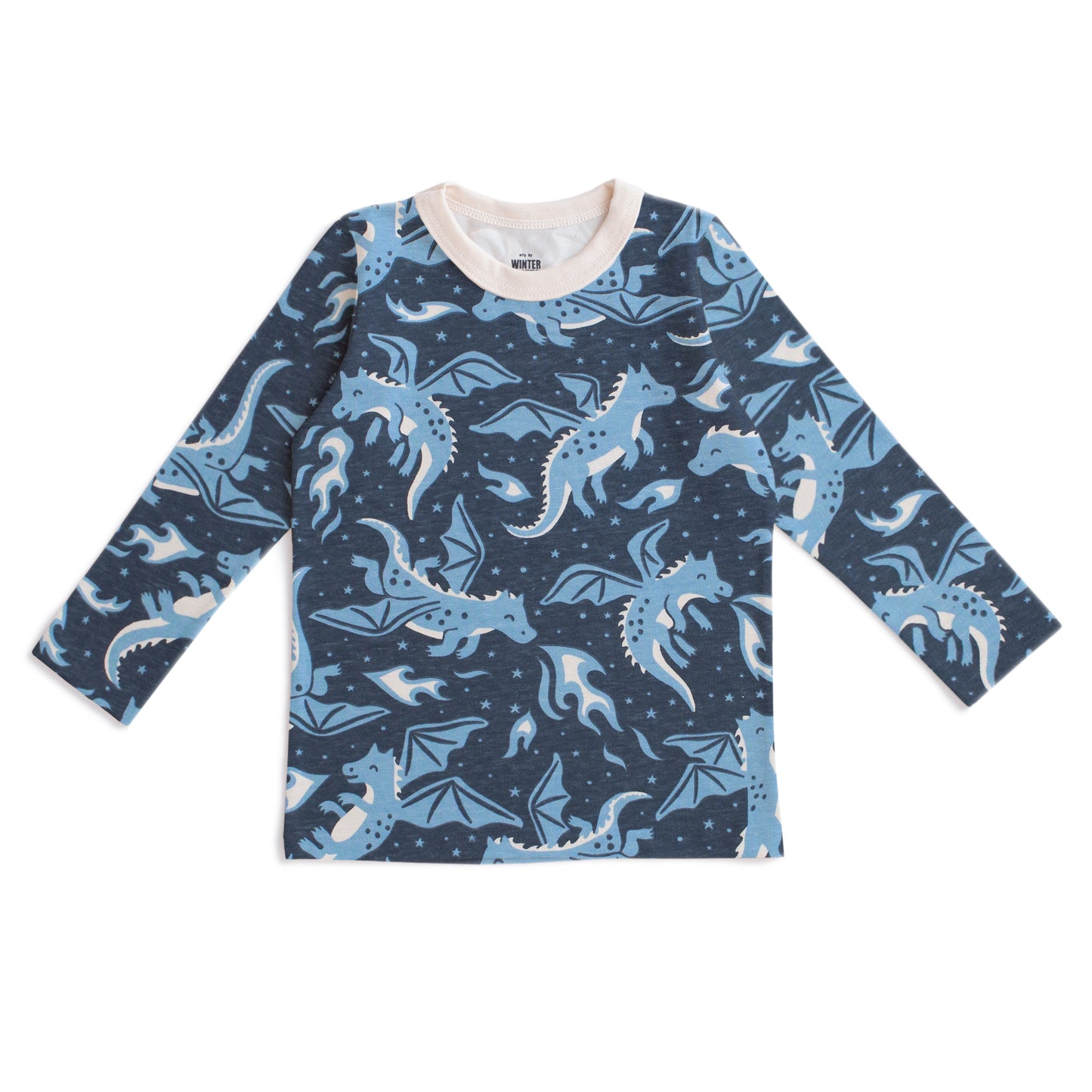 Long-Sleeve Tee - Dragons Navy