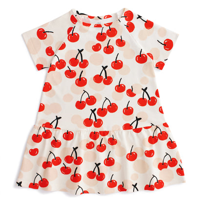Milwaukee Dress - Cherries Red