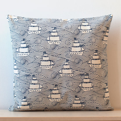 Pillow Case - High Seas Navy