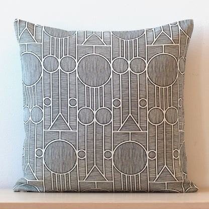 Belgian Linen Pillow Case - Vienna Black