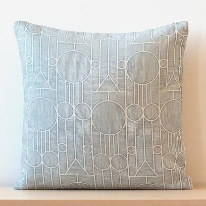 Belgian Linen Pillow Case - Vienna Blue