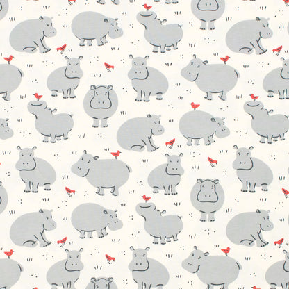 Leggings - Hippos Grey