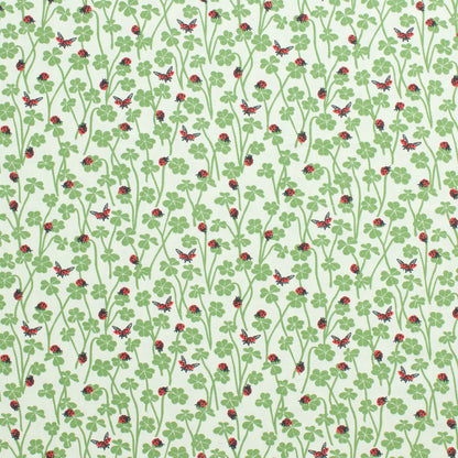 Helsinki Dress - Clover & Ladybugs Green