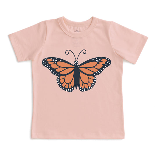 Short-Sleeve GRAPHIC Tee - Monarch Pink