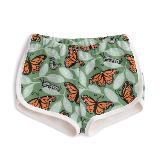 French Terry Shorts - Monarchs Dark Green