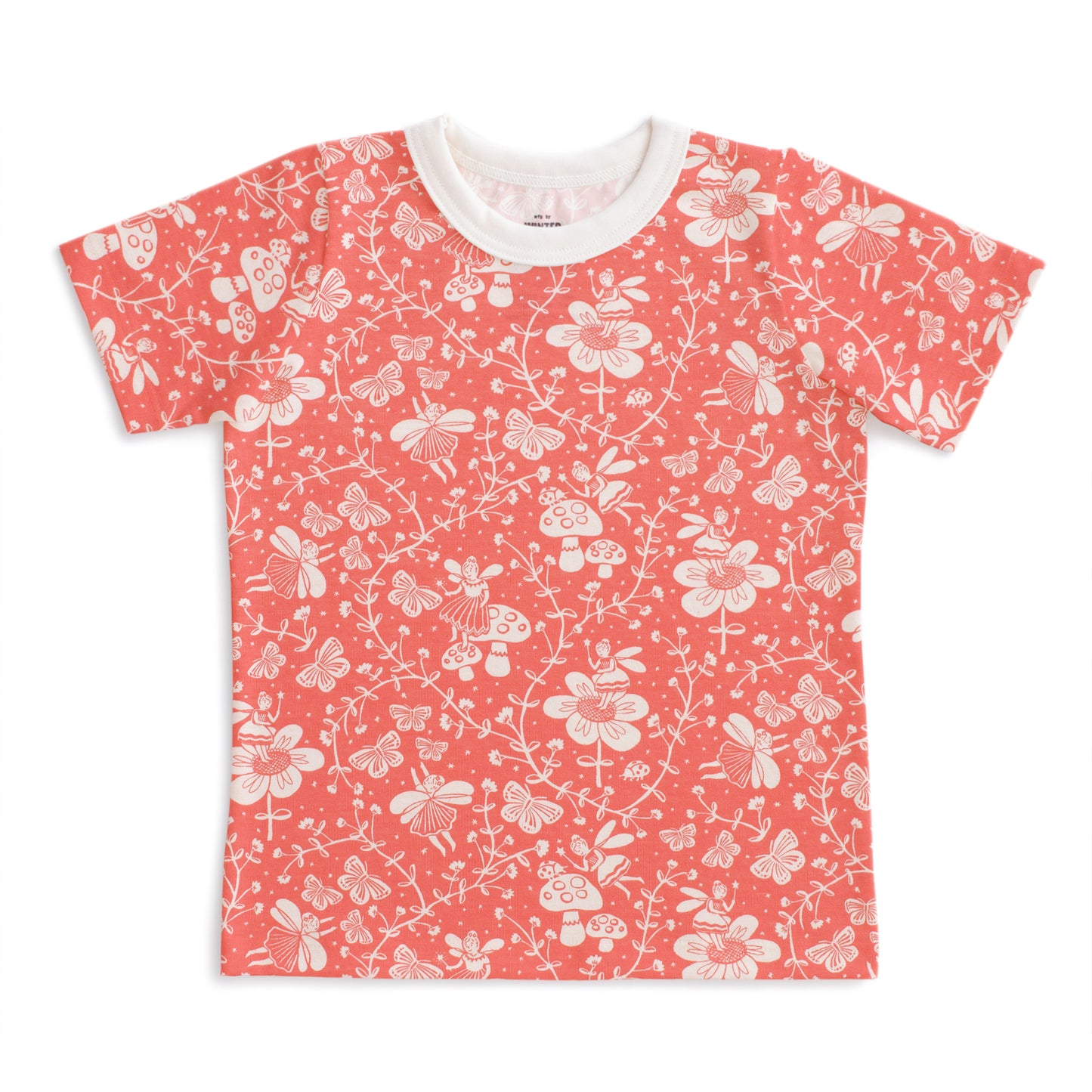 Short-Sleeve Tee - Fairies Coral