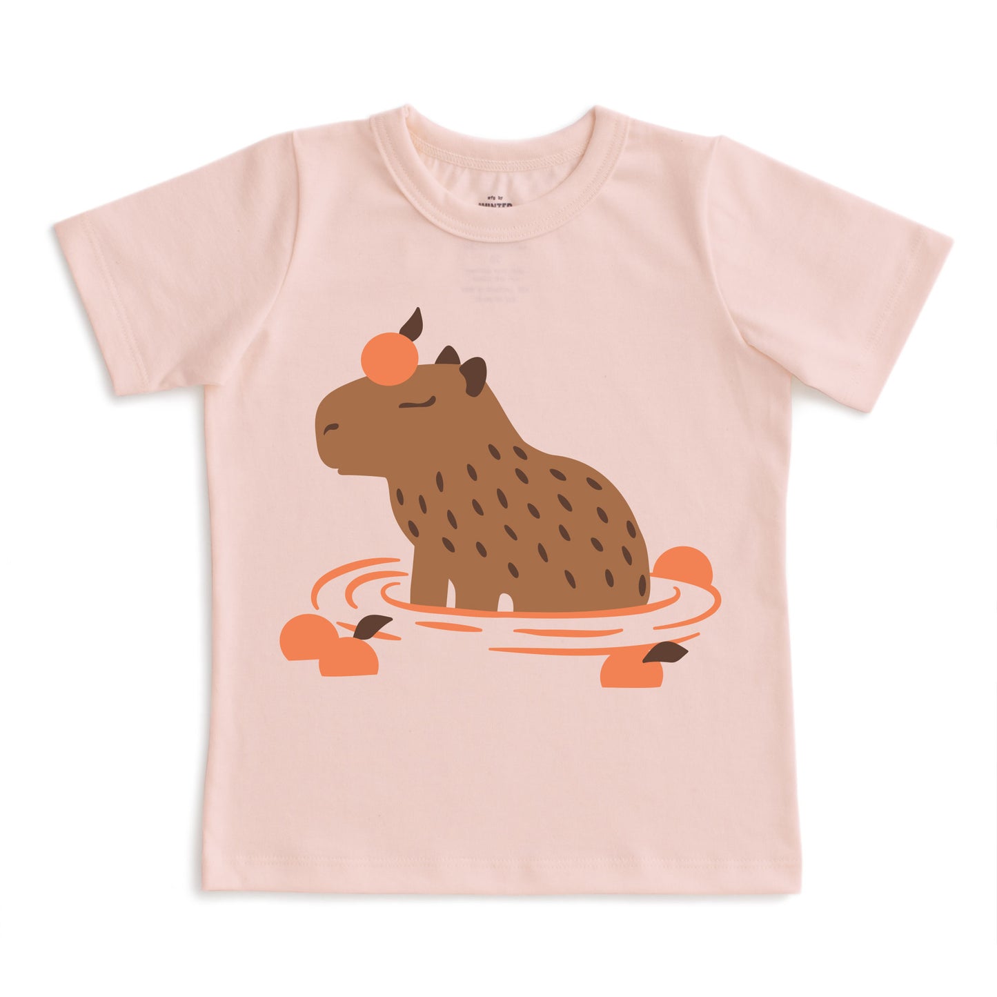 Short-Sleeve GRAPHIC Tee - Capybara Pink