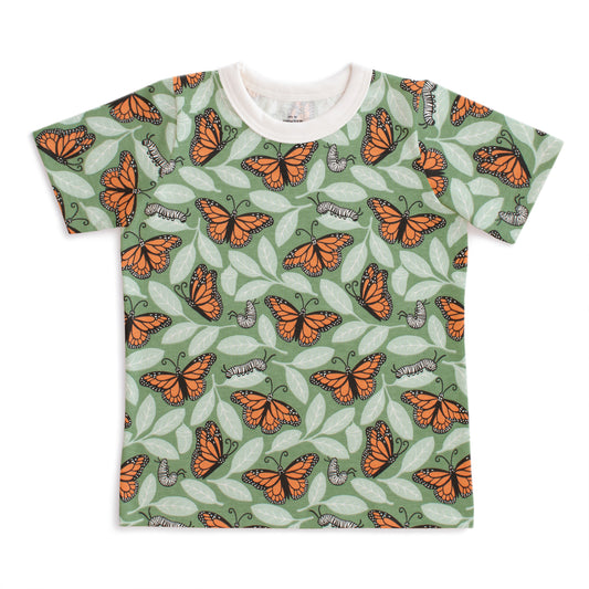 Short-Sleeve Tee - Monarchs Dark Green