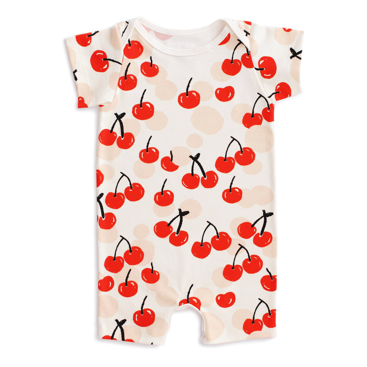 Summer Romper - Cherries Red