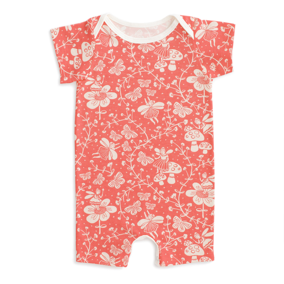 Summer Romper - Fairies Coral
