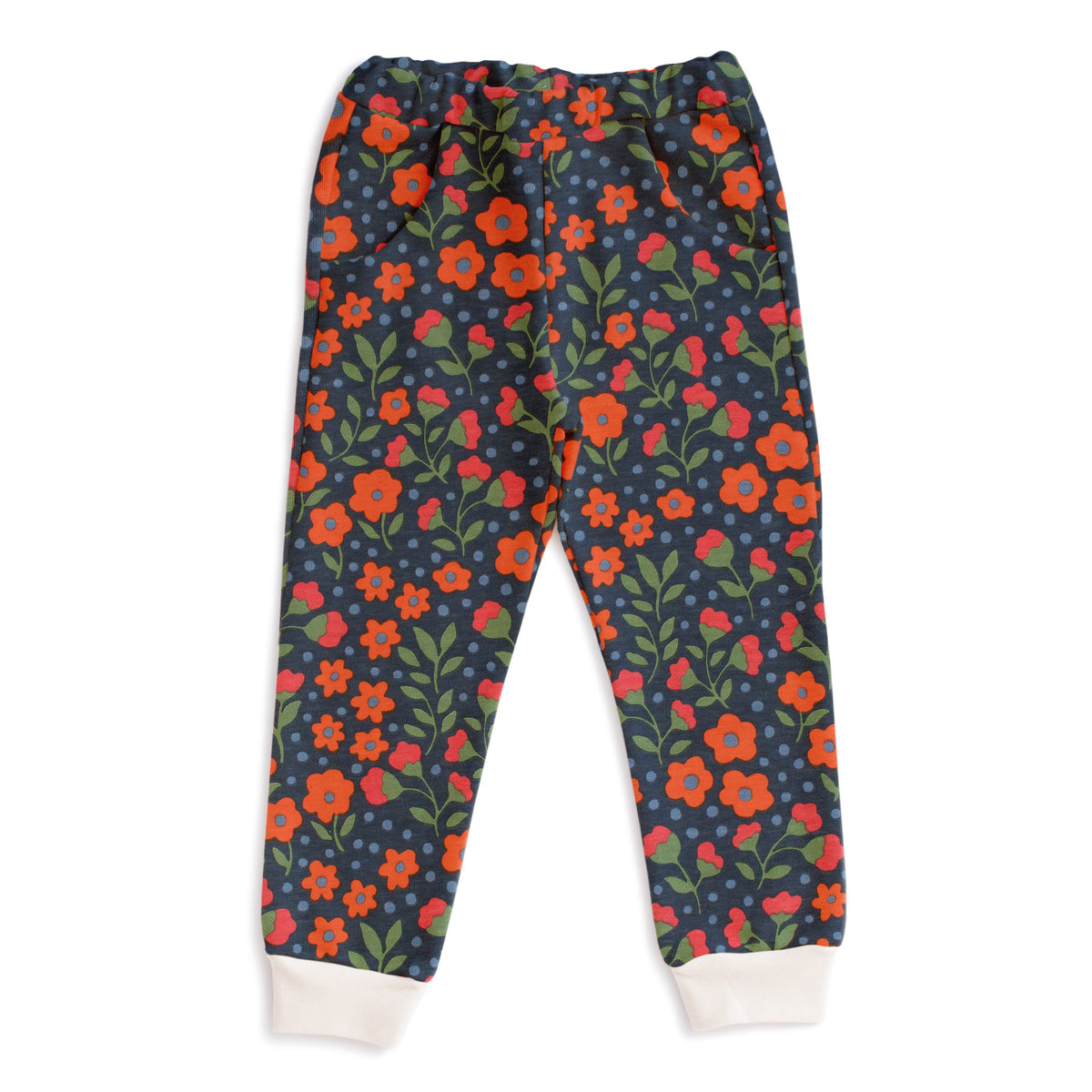 Sweatpants - Garden Blooms Navy