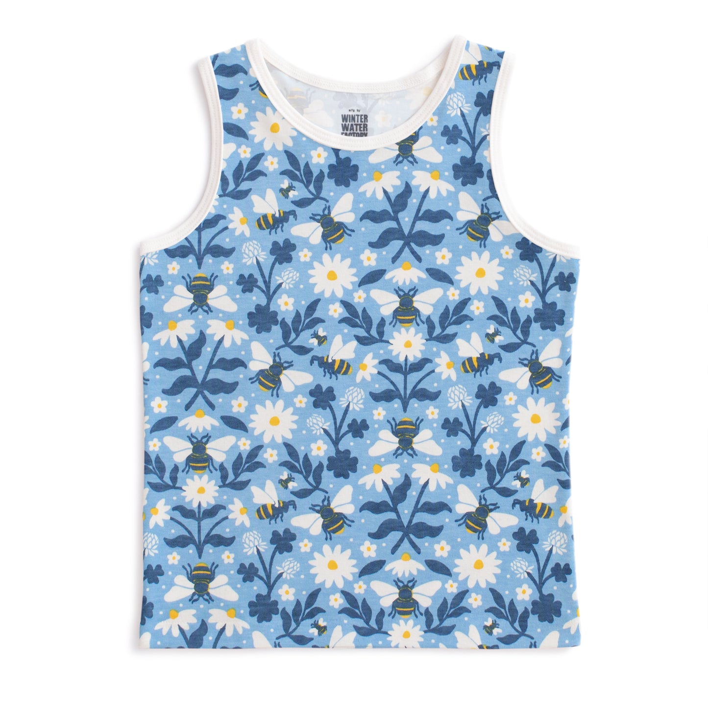 Tank Top - Bees Blue