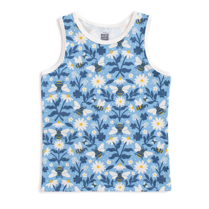 Tank Top - Bees Blue