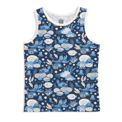 Tank Top - Ocean Life Navy