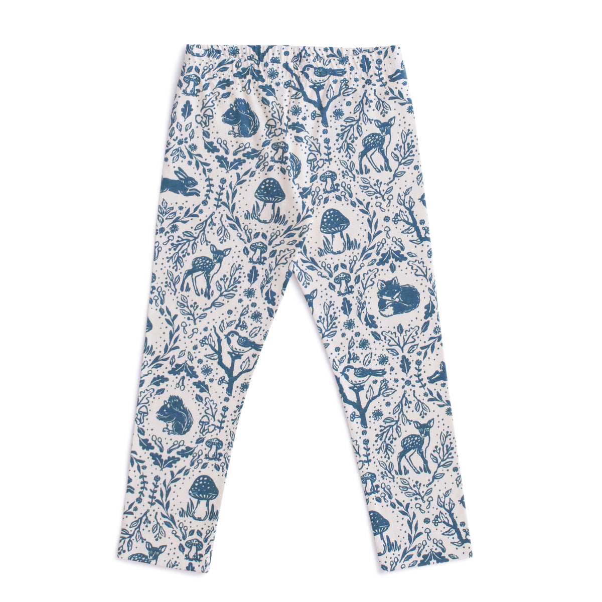 Leggings - Animal Tapestry Delft Blue