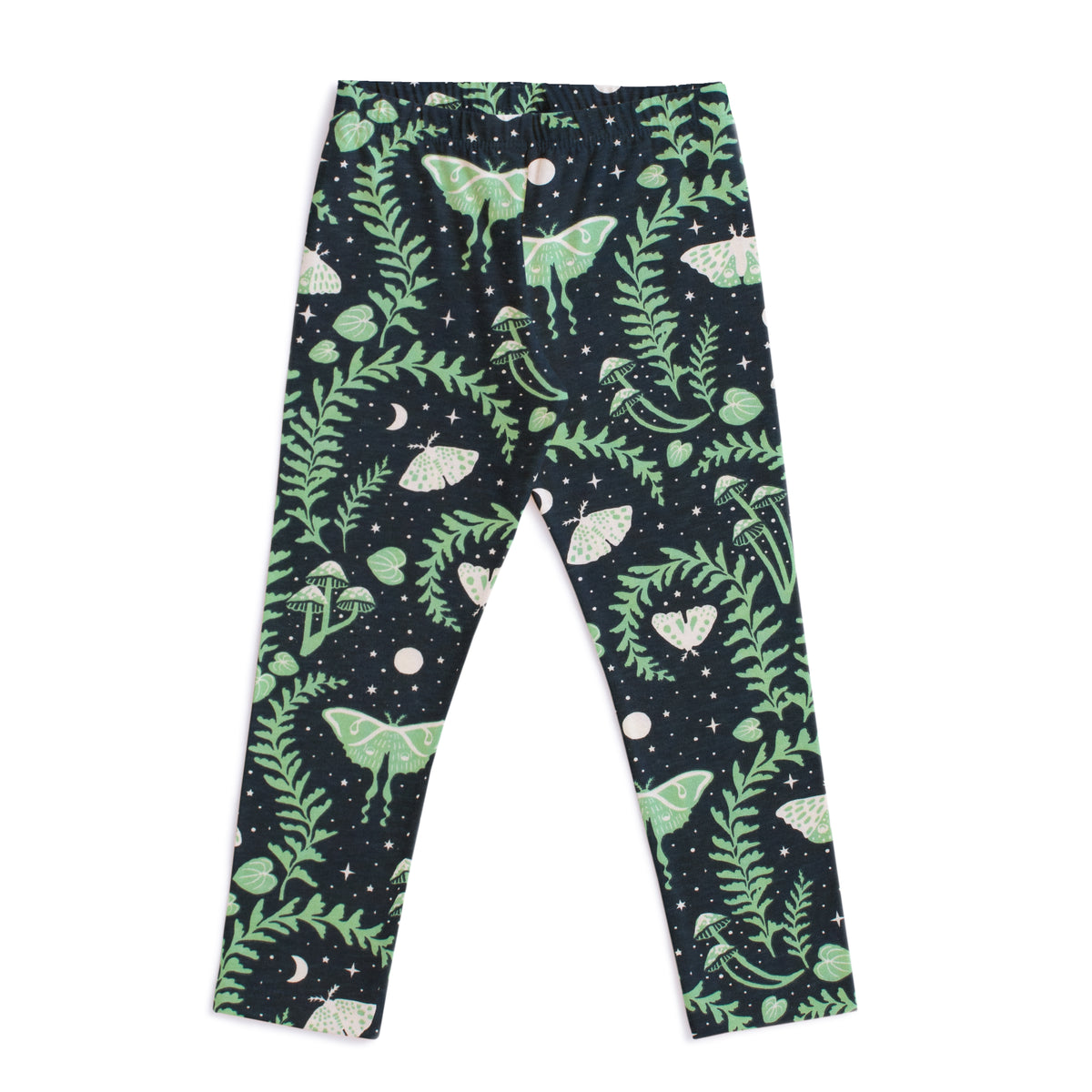 Leggings - Luna Moths Night Sky