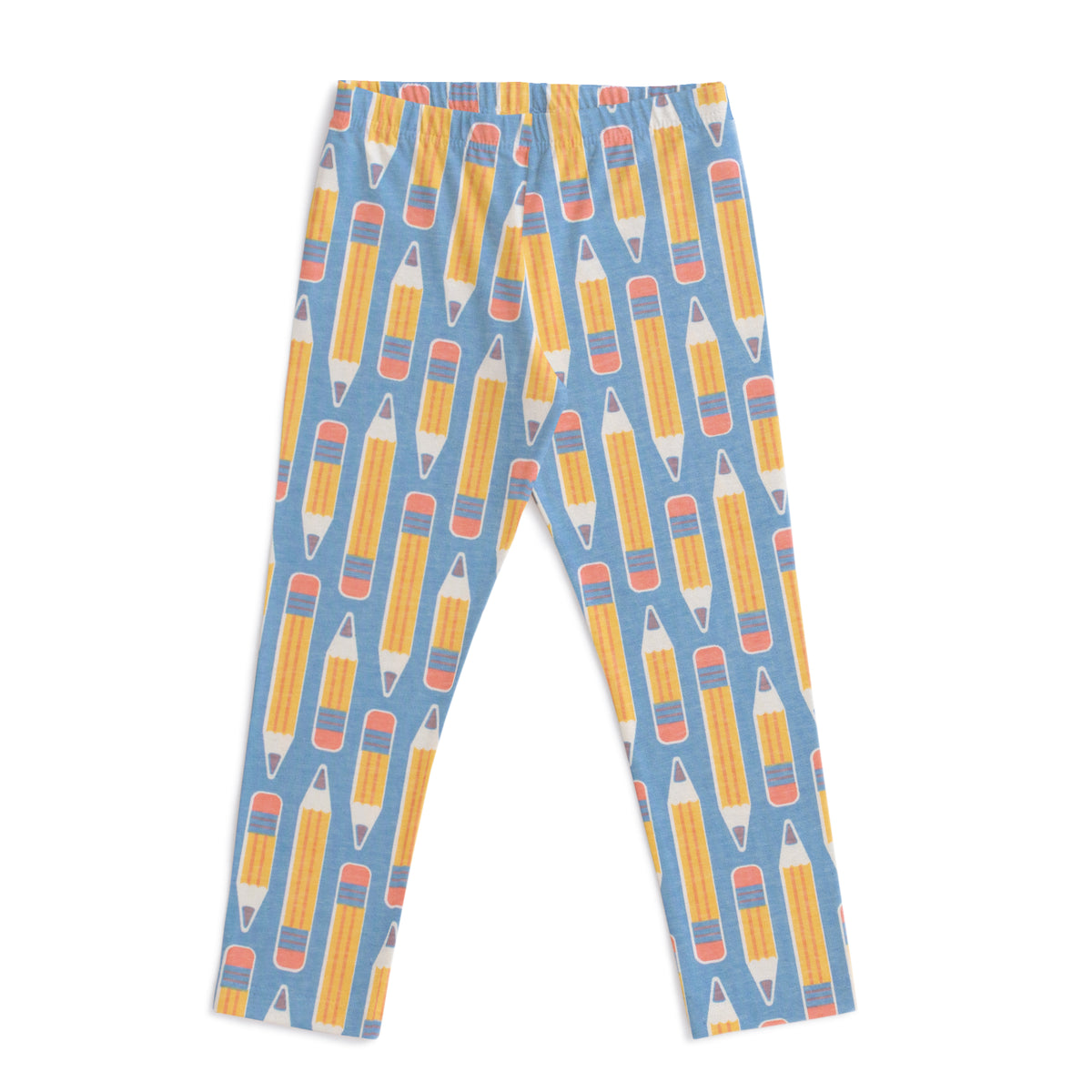 Leggings - Pencils Blue