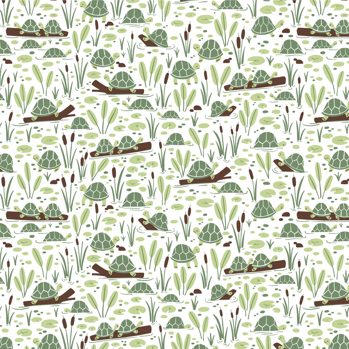 Helsinki Dress - Turtles Green